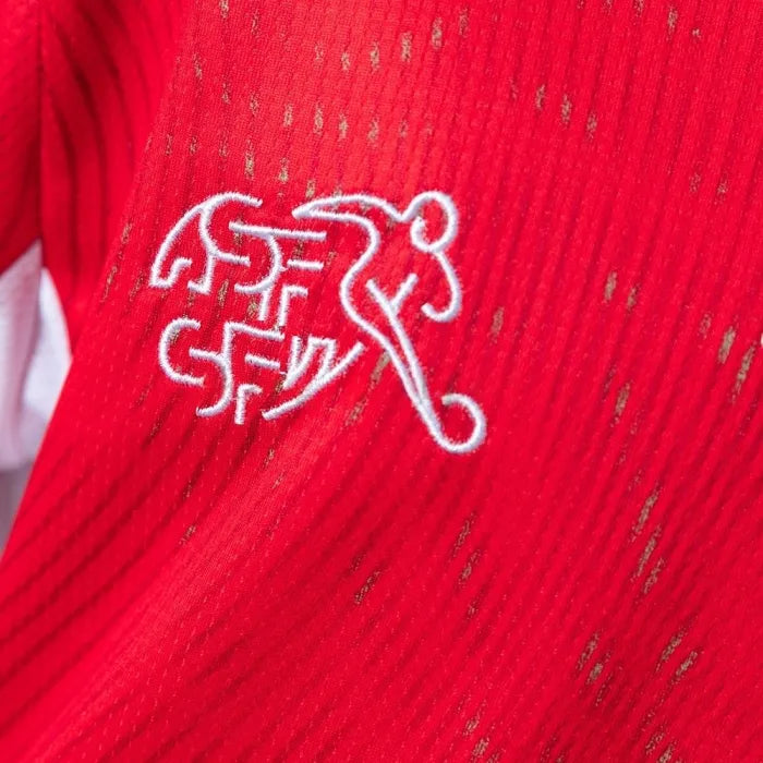 Kids Switzerland Home Jersey 2026 World Cup Football Kit Soccer Shirt