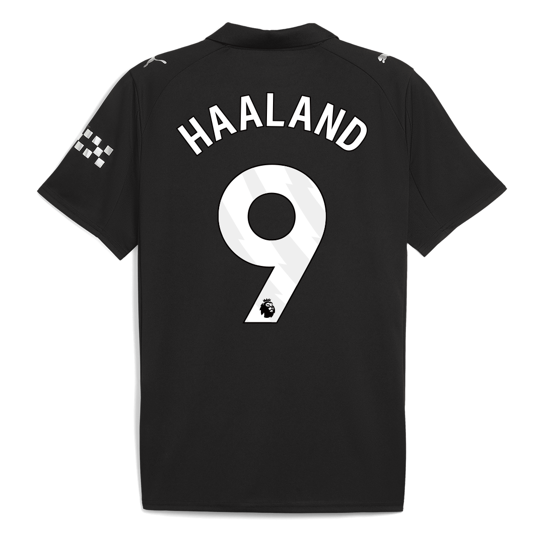 HAALAND #9 Mens Manchester City Away Jersey 2025/26