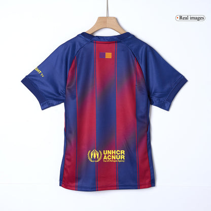 Kids Barcelona Home Kit 2025/26