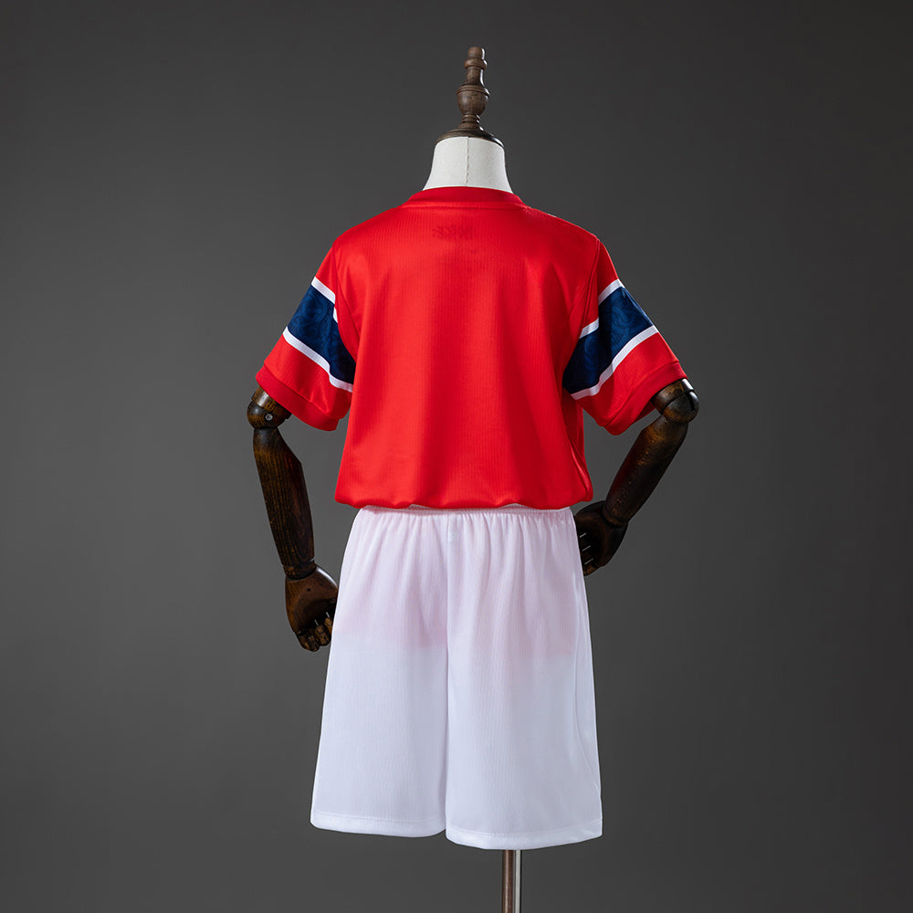 Kids Norway Home Jersey 2026 World Cup Football Kit Soccer Shirt