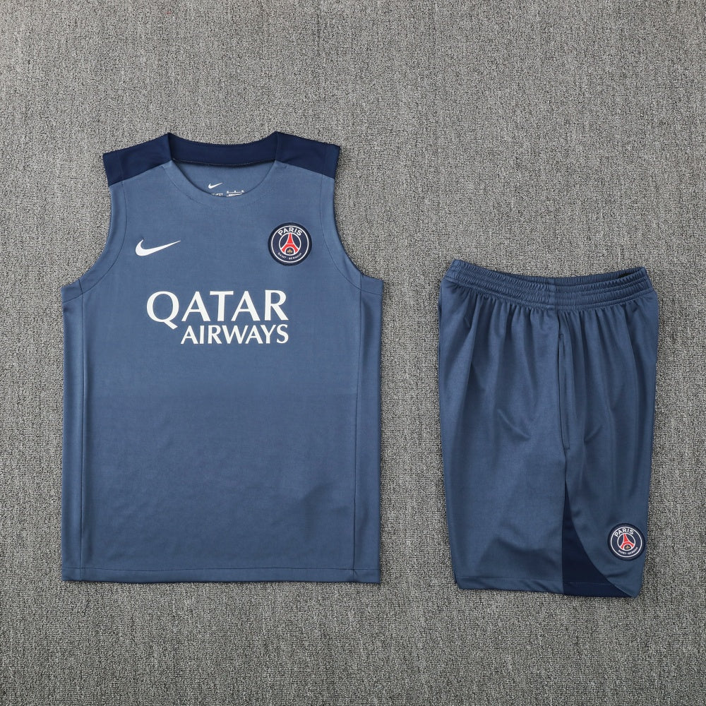 PSG Vest Set Training Tracksuits 25/26 Football Kit Soccer Jersey