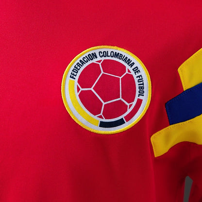 Colombia Jersey 1990 Away Retro Football Kit