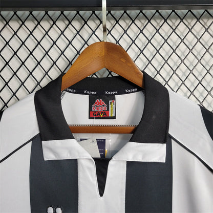 Juventus Jersey 97/98 Long Sleeve history retro Football Kits Custom Name 1997 1998 Soccer Sport Shirt