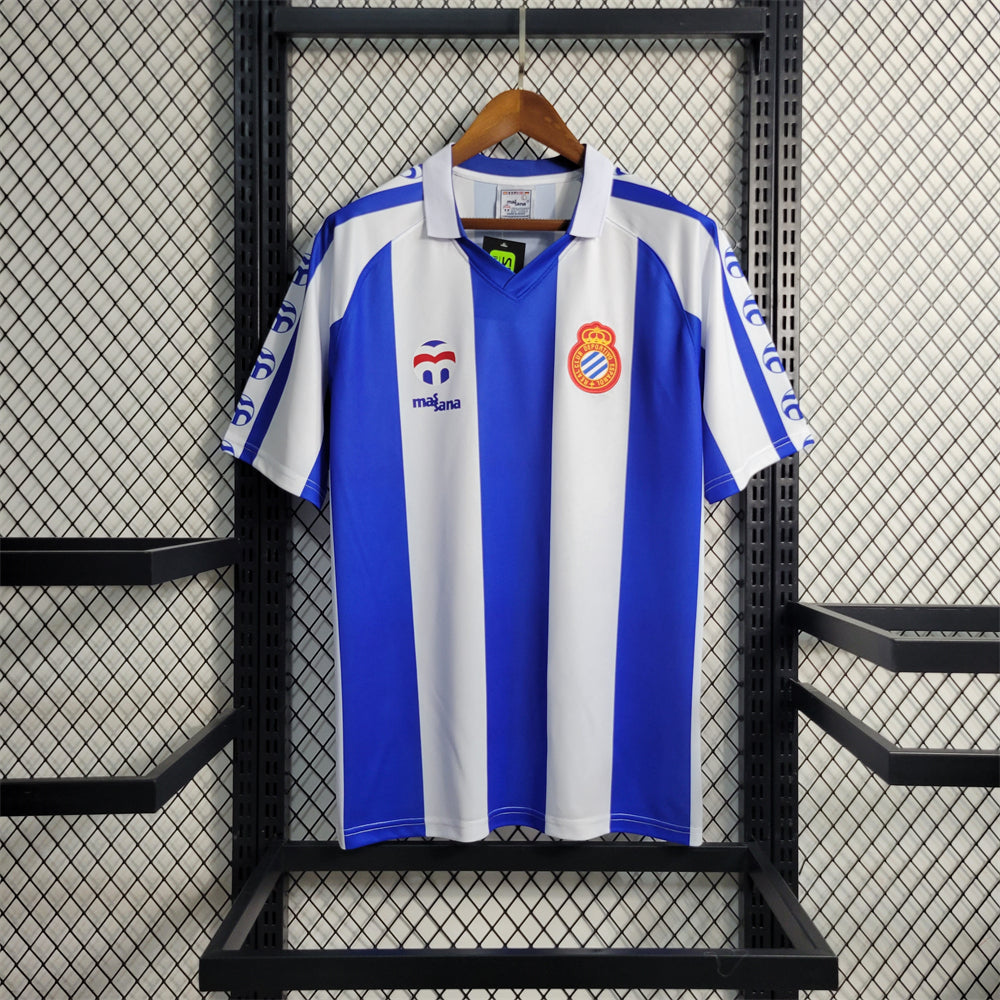 Retro version 1984-1989 Espanyol home Jersey