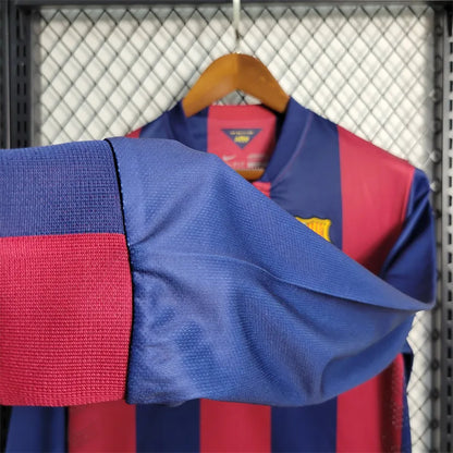 Barcelona Jersey Home kit 2014/15 Retro Long Sleeves