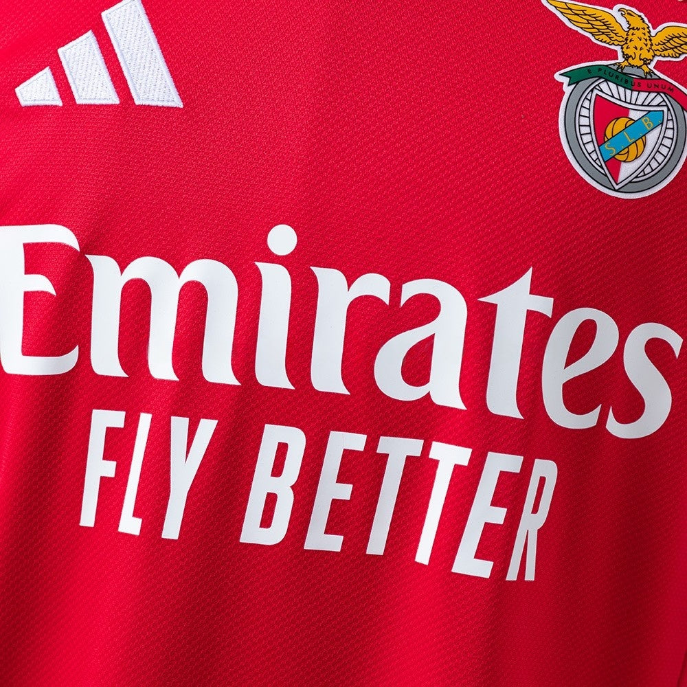 Benfica Jersey 25/26 Home Football Kit