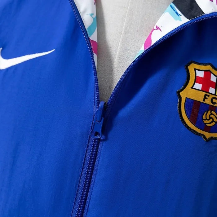 Barcelona Windbreaker 2025/26 Reversible Football Kit
