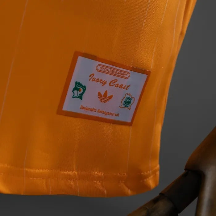 Ivory Coast Terrace Icons T-Shirt Orange 2026 Football Kit Soccer Shirt