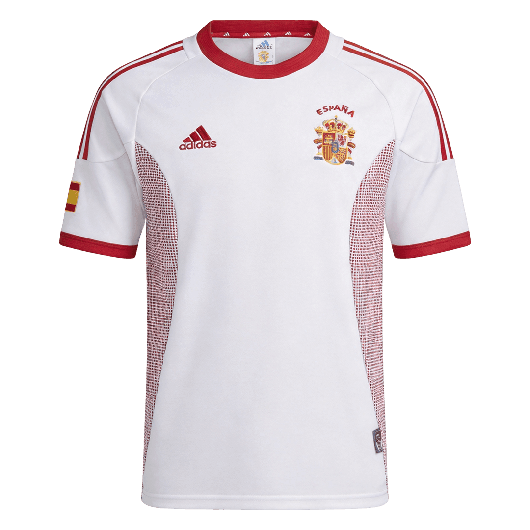 Retro 2002 Mens Spain World Cup Away Jersey