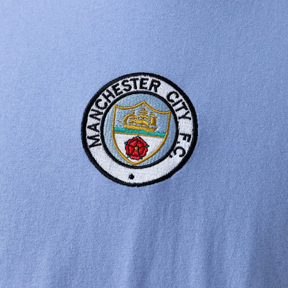 Manchester City Jersey 1971-72 Home Retro Football Kit