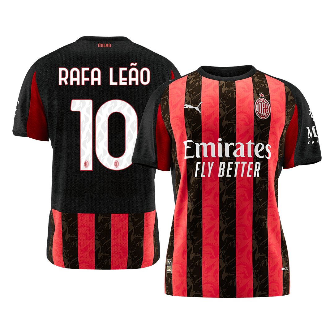 RAFA LEÃO #10 Mens AC Milan Home Jersey 2025/26 [PREMIUM]