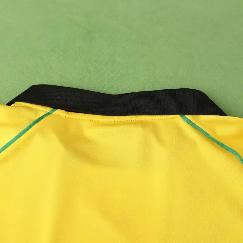JCF Concept Yellow and Green Jersey Inspired by Jamaica Culture