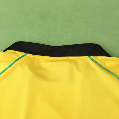 JCF Concept Yellow and Green Jersey Inspired by Jamaica Culture