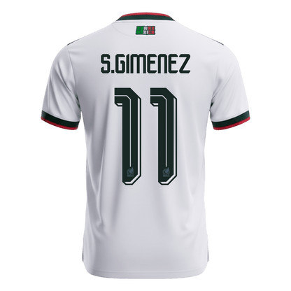S.GIMENEZ #11 Mens Mexico World Cup Away Jersey 2026