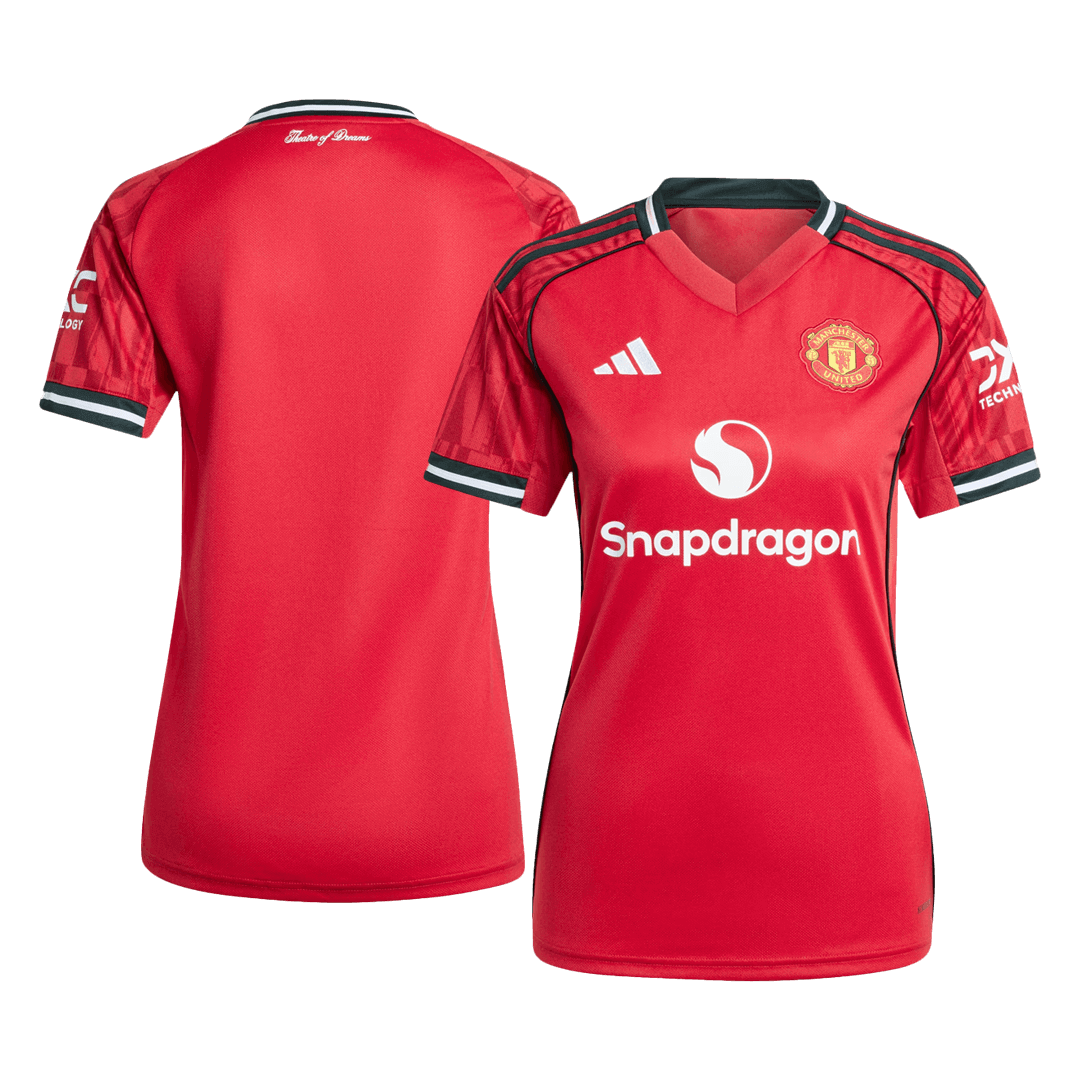 Womens Manchester United Home Jersey 2025/26