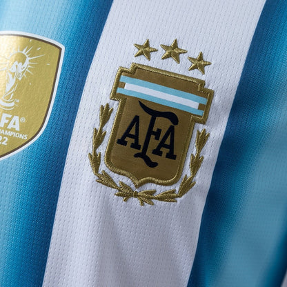 Argentina Home Jersey 2026 World Cup Long Sleeves Football Kit Soccer Shirt