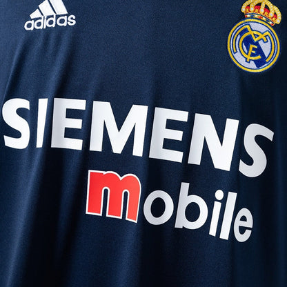 Real Madrid Jersey 2004-05 Away Retro Football Kit