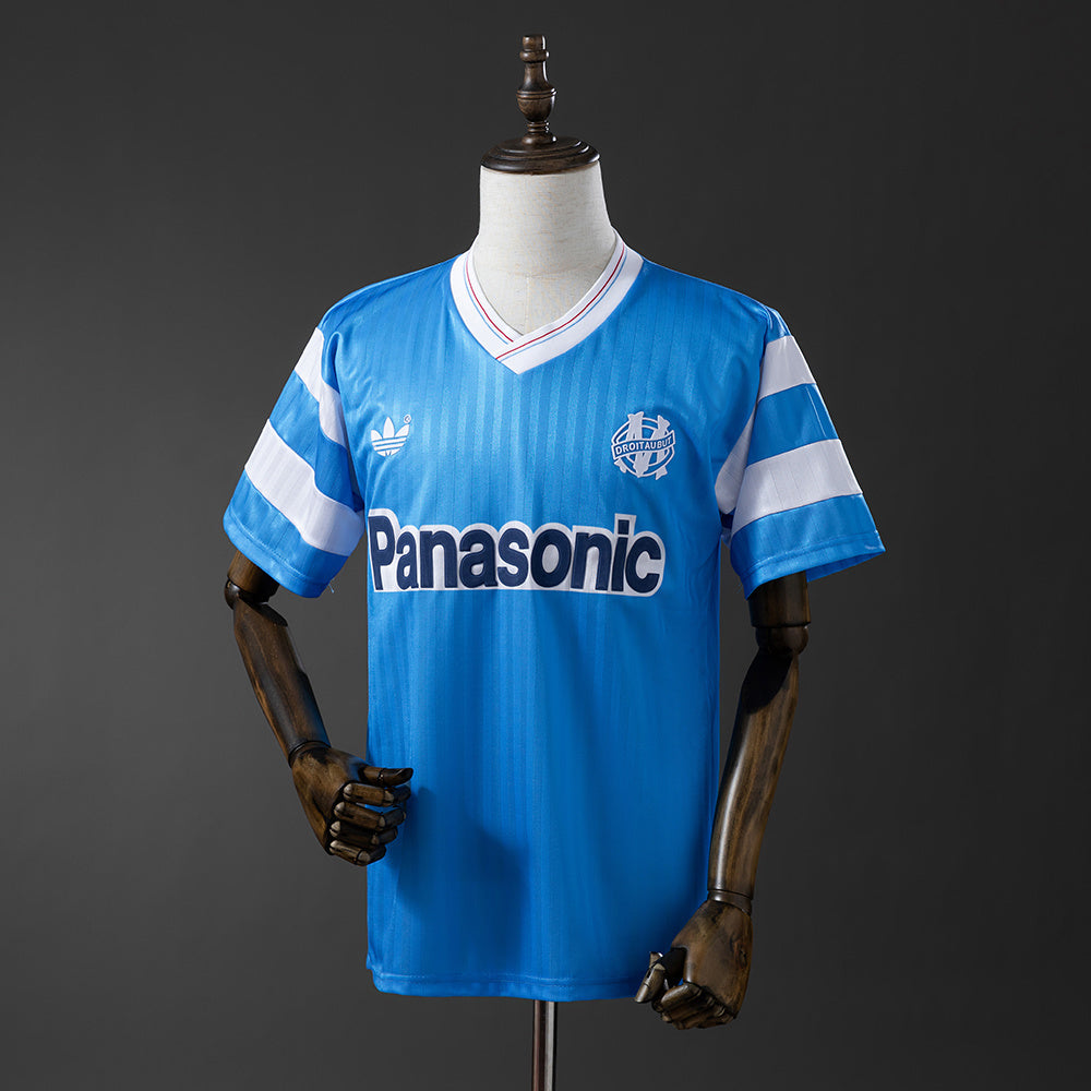 Marseille Jersey 1990-91 Away Retro Kit