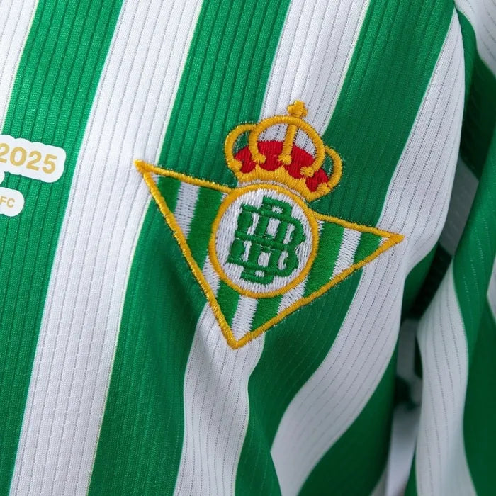 Kids Real Betis Jersey 25/26 League Final Special Football Kit