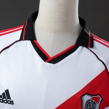 River Plate Jersey 2000-01 Home Retro Football Kit