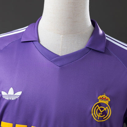 Real Madrid Jersey 1984-85 Away Retro Football Kit
