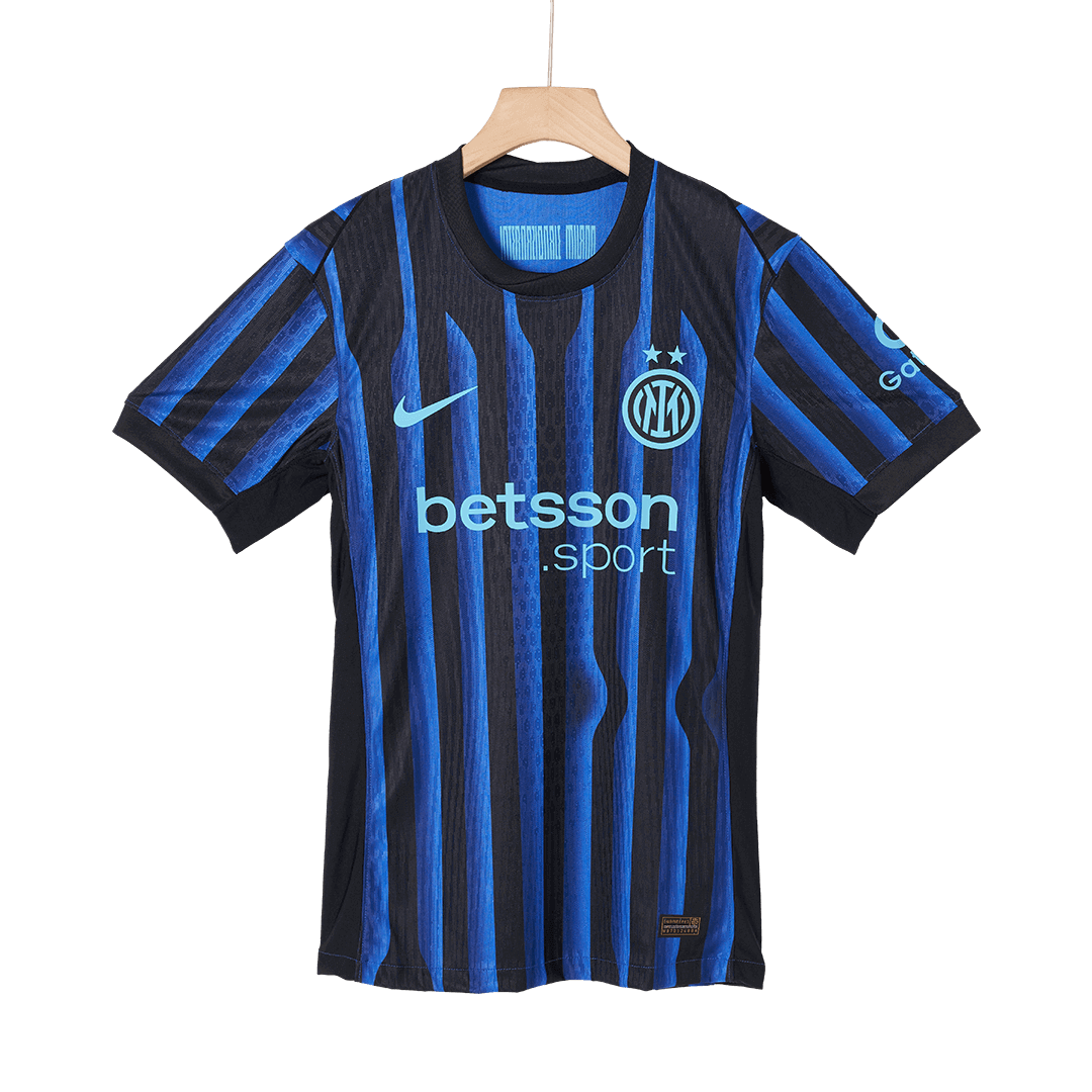 THURAM #9 Mens Inter Milan Home Jersey 2025/26 - Player Version (Slim Fit)
