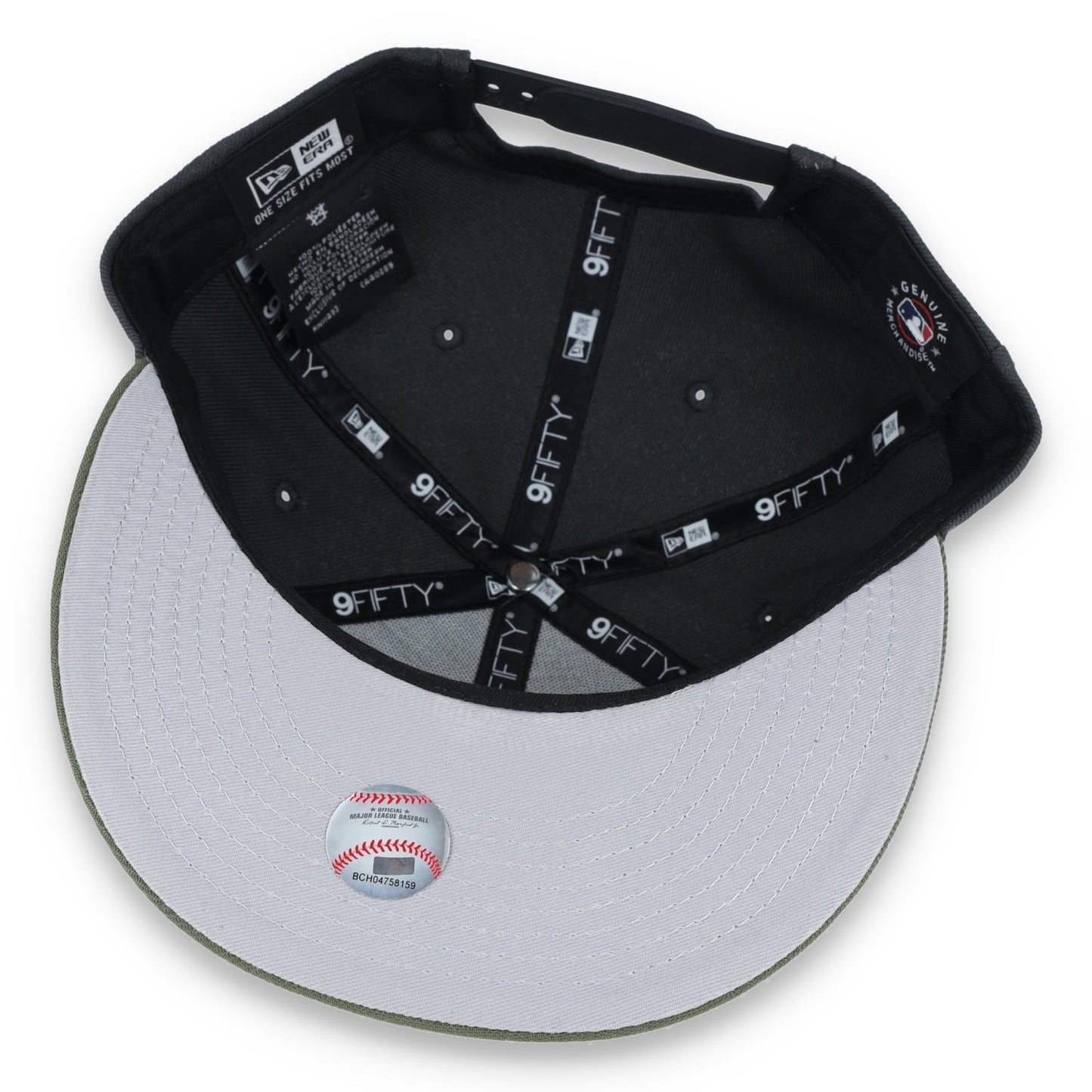 New Era Los Angeles Dodgers 2-Tone Color Pack 9FIFTY Snapback Hat- Grey/Olive