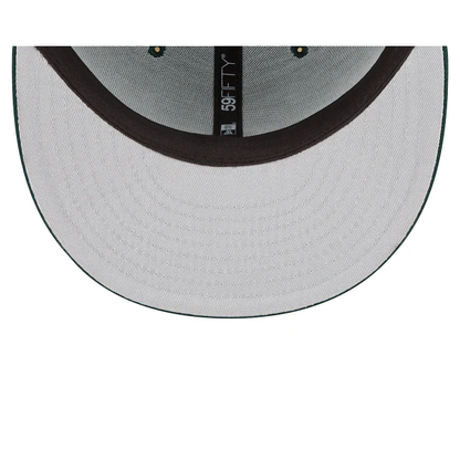 New Era Washington Nationals  59FIFTY Fitted Hat- Dark Green