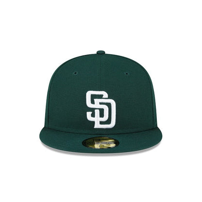 New Era San Diego Padres 59FIFTY Fitted Hat- Dark Green