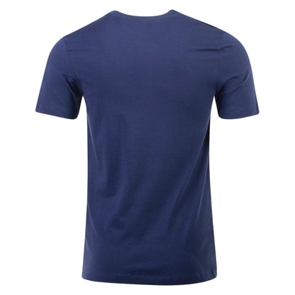 Nike Men's Paris Saint-Germain Crest Soccer T-Shirt-Navy