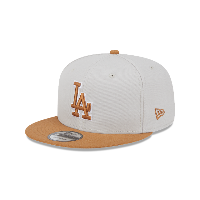 New Era Youth Los Angeles Dodgers  Color Pack 9FIFTY Snapback Hat-Stone/Light Bronze