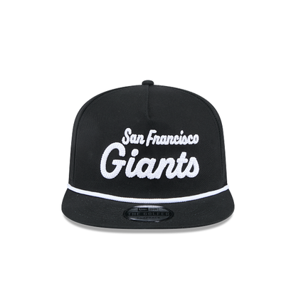 New Era San Francisco Giants Team Text Golfer Snapback Hat-