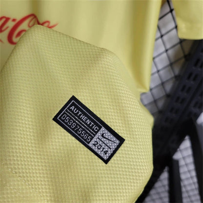 Retro Club America Jersey 2014/15 Home Football Kit Soccer Jersey