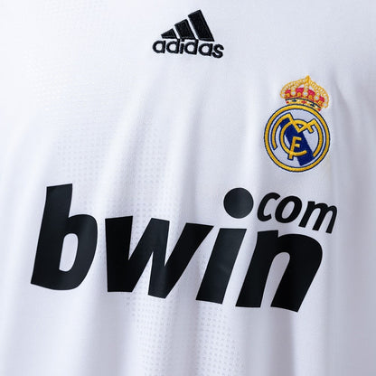 Real Madrid Jersey 2008-09 Home Retro Football Kit