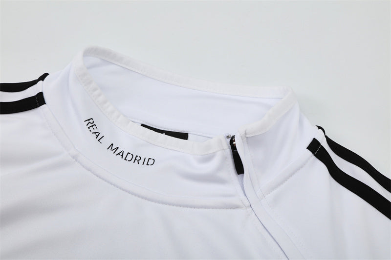 Retro Real Madrid Training Tracksuits 2013-14 Football Kit Soccer Jersey