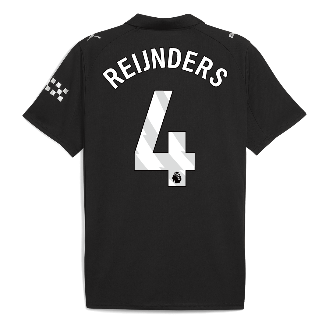 REIJNDERS #4 Mens Manchester City Away Jersey 2025/26
