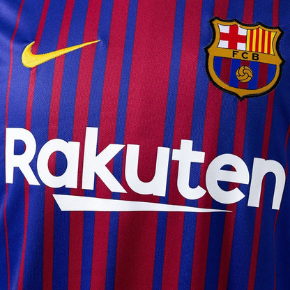 Barcelona Jersey 2017-18 Home Retro Kit