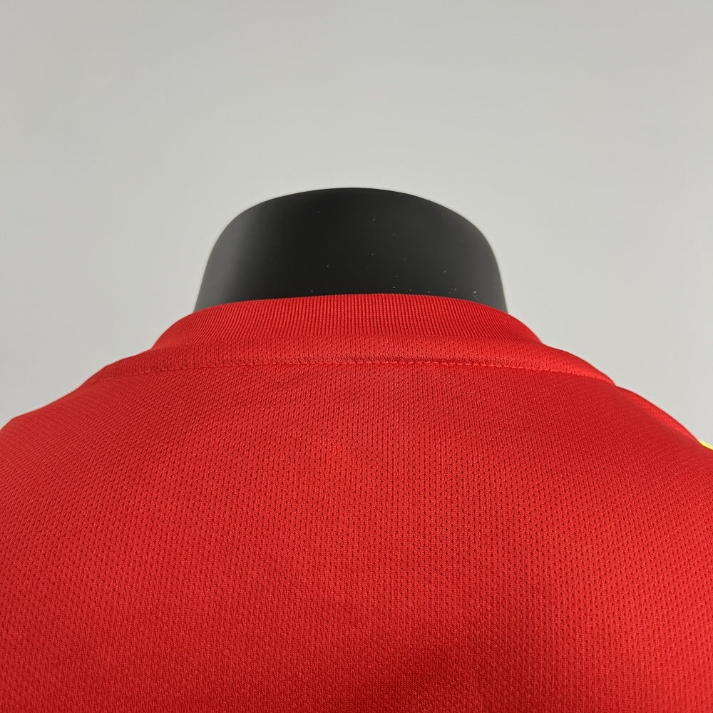 Retro Spain Jersey 2018 Home Football Kit Soccer Jersey
