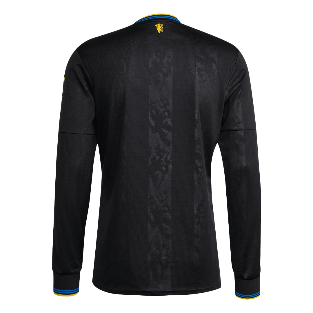 Mens Manchester United Third Long Sleeve Jersey 2025/26
