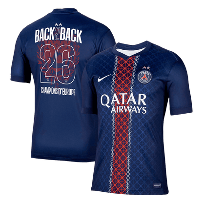 Champions of Europe #26 Mens PSG Home Jersey 2025/26 [PREMIUM]