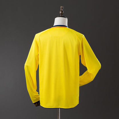 Barcelona Jersey 2008-09 Away Retro Football Kit Long Sleeves