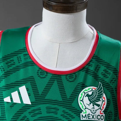 Women Mexico Home Vest 2026 World Cup Football Kit Soccer Shirt