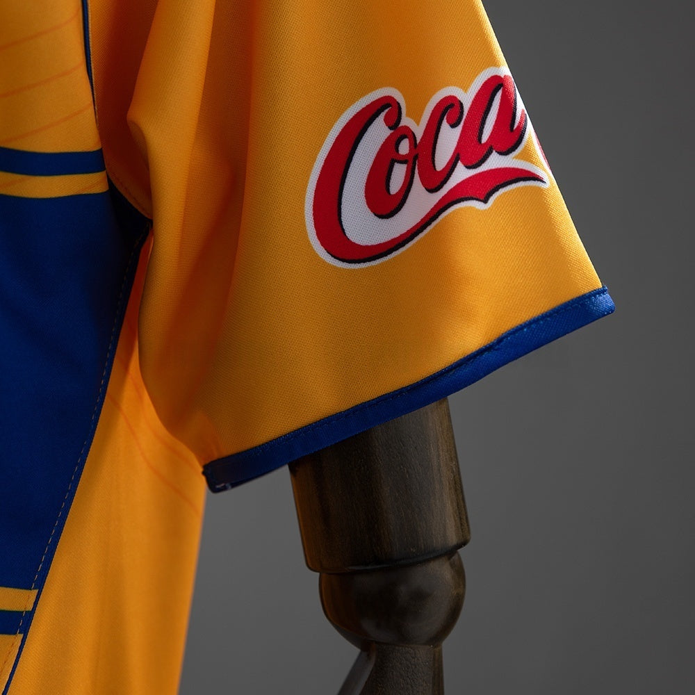 Club Tigres Home Jersey 2005-2006 Retro Football Kit Soccer Shirt