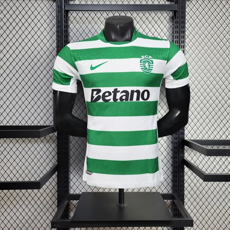 Player Version Sporting CP Jersey 25/26 Home Football Kit Soccer Jersey