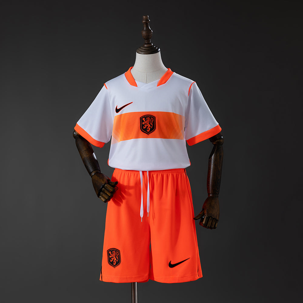 Kids Netherlands Away Jersey 2026 World Cup Football Kit Soccer Shirt