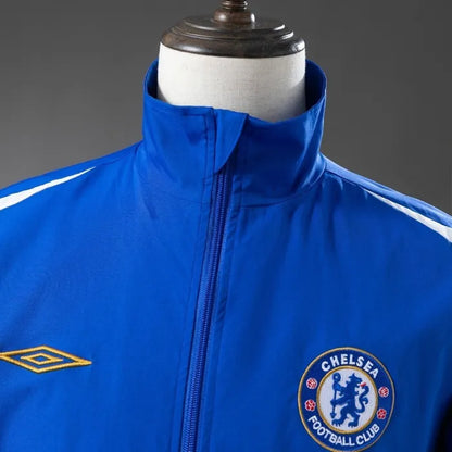 Chelsea Windbreaker 2005-06 Blue Football Kit Soccer Jersey