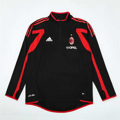 Retro AC Milan Training Tracksuits 2005-06 Football Kit Soccer Jersey