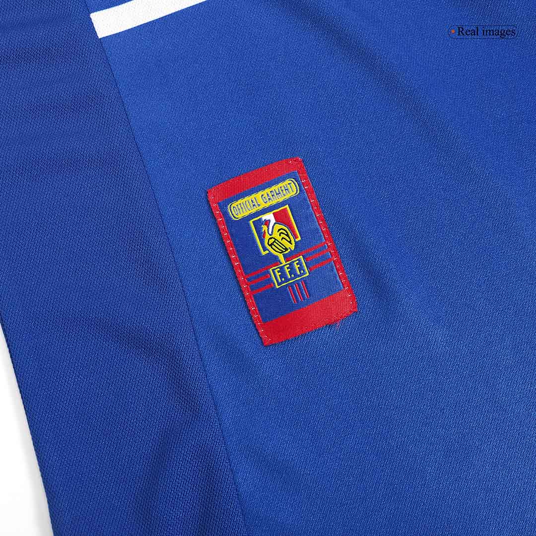 Retro 1998 Mens France Home Jersey