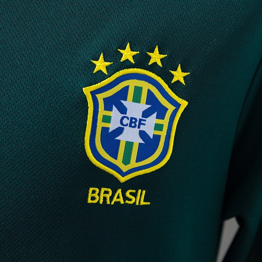 Brazil Jersey 1998 Goalkeeper Retro Football Kit