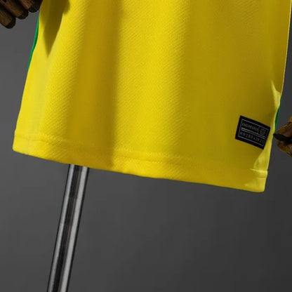Kids Brazil Home Jersey 2026 World Cup Football Kit Soccer Shirt